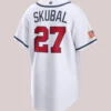 Tarik Skubal Team USA Baseball White Nike Jersey