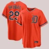 2026 Tarik Skubal Detroit Tigers Nike Alternate Replica Orange Jersey