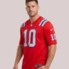 Buy New England Patriots Drake Maye Nike Jersey Red