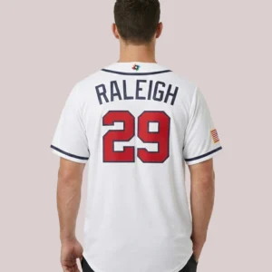 2026 Baseball Team USA Cal Raleigh White Jersey