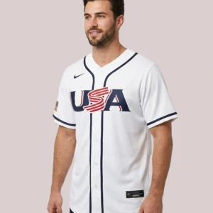 Skubal Team USA Baseball Nike Jersey White