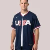 Shop Team USA Baseball Tarik Skubal Nike White 2026 World Baseball Classic Home Stadium Jersey - Navy Blue