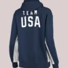 Women's Team USA Nike Fleece Pullover Navy Hoodie