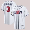 Roman Roman Team USA Anthony Baseball Nike White Jersey