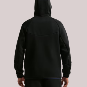 USMNT Nike 2026 Tech Fleece Windrunner Raglan Black Hoodie