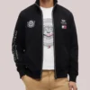 Cadillac F1 Team x Tommy Hilfiger Black Full-Zip Track Jacket