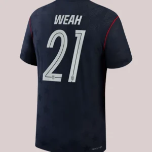 USMNT Match Away Soccer Jersey Timothy Weah