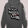 Anti Social Social Club x WWE Wrestlemania Charcoal Hoodie