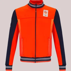 Winter Olympics 2026 Rintje Ritsma Orange Jacket
