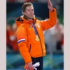 Winter Olympics 2026 Team Netherlands Opening Ceremony Jacket Orange