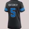 Women's Detroit Lions David Montgomery Nike Black 2nd Alternate Game Jersey