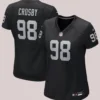 Shop Maxx Crosby Black Las Vegas Raiders Jersey For Women's