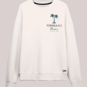 2026 Formula 1 Fanatics Miami Grand Prix Sweatshirt White