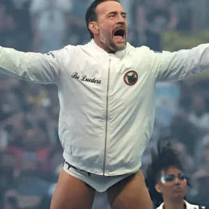 WrestleMania 42 CM Punk White Jacket
