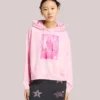 Adidas Disney Hannah Montana Sweatshirt Hoodie Pink