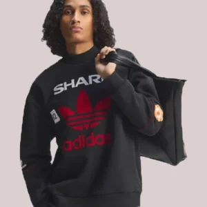 Adidas Manchester United 90 Sweatshirt Black