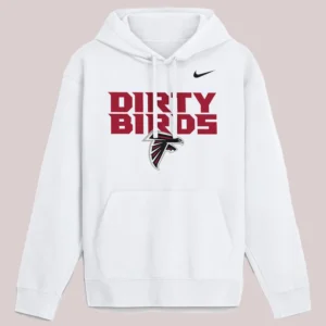 Unisex Atlanta Falcons Nike Gap Shooter Club Pullover White Fleece Hoodie