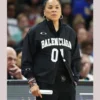 Head Coach Dawn Staley NCAA Women’s Basketball Tournament “01” Black Balenciaga Jacket