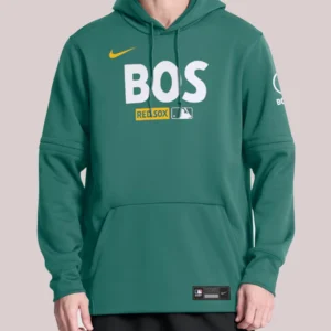 Boston Red Sox Nike Authentic Collection City Connect Therma-FIT Hoodie
