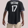 Shohei Ohtani Los Angeles Dodgers Nike Black Out Jersey