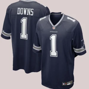 Cowboys Caleb Downs Navy Blue Jersey