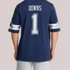 Caleb Downs Dallas Cowboys Nike 2026 NFL Draft First Round Pick No. 11 Team Game Jersey - Navy