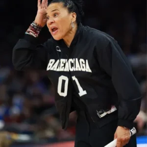 Dawn Staley Balenciaga UCLA National Championship Black Jacket