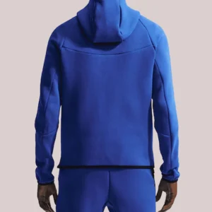 2026 France National Team Tech Fleece Blue Windrunner Hoodie