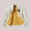 Dickies x Harley Davidson Quilted Lined Eisenhower White Jacket