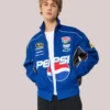 Hollister Pepsi NASCAR Racing Jacket Blue