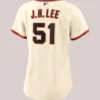 Women's San Francisco Giants Jung Hoo Lee Nike Jersey Cream