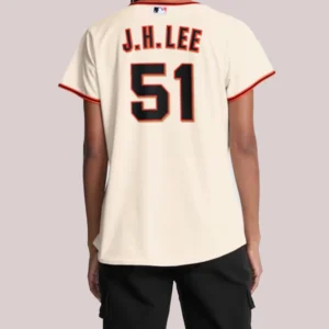 Women's San Francisco Giants Jung Hoo Lee Nike Cream Jersey