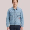 United States x Levi’s Denim Blue U.S. Soccer Jacket For Unisex