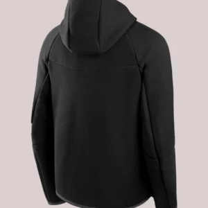 Los Angeles Dodgers Tech Fleece Raglan Black Windrunner Hoodie
