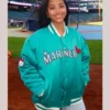 Mariners Hello Kitty Jacket Green