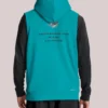 Miami Dolphins Nike Aqua Sideline Dri-FIT Sleeveless Hoodie