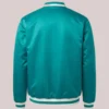 Michelle Villafuerte Seattle Mariners Hello Kitty Green Bomber Jacket