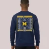 Michigan Wolverines 2026 NCAA Basketball National Champions Navy Sweatshirt