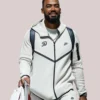 LA Dodgers 2026 Nike Tech Fleece Jacket Grey