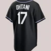 Buy Shohei Ohtani Los Angeles Dodgers Nike Fashion Replica Jersey Black Out