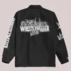 WrestleMania 2026 Coaches Jacket Black