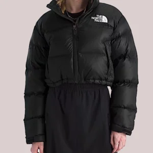 The North Face Women's Nuptse Short Jacket Black