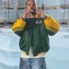Drake Iceman Packers Starter Jacket