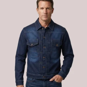 Unisex Triumph Jax Denim Riding Jacket