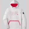 UNRL x Minnesota Twins Crossover Fleece Pullover Hoodie II in White