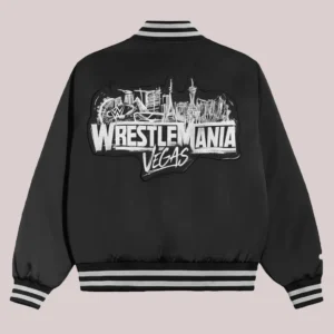 WrestleMania 42 Vegas Satin Jacket