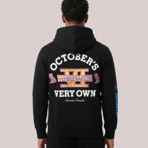 OVO x WWE Wrestlemania VI Hoodie Black