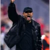 Head Coach Vincent Kompany UEFA Champions League 2026 Semi Final Second Leg Match Black Bomber Jacket