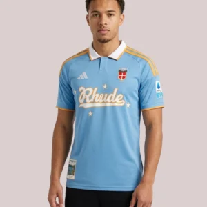 Unisex Como 1907 x RHUDE x Adidas Fourth Blue Jersey