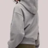 Gap × Victoria Beckham Heavyweight French Terry Hoodie Grey For Unisex